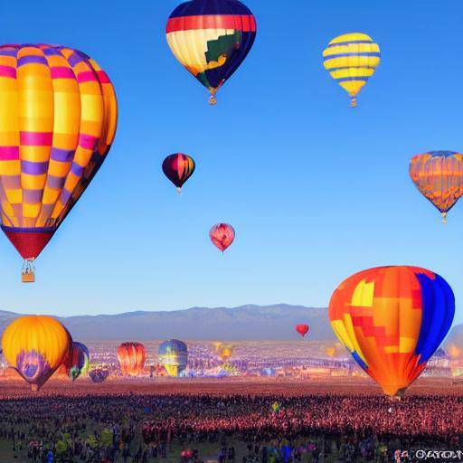 Albuquerque Balloon Fiesta: O céu está cheio de cor e magia