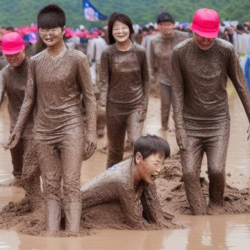 Festival de la boue de Boryeong: plaisir boueux en Corée du Sud