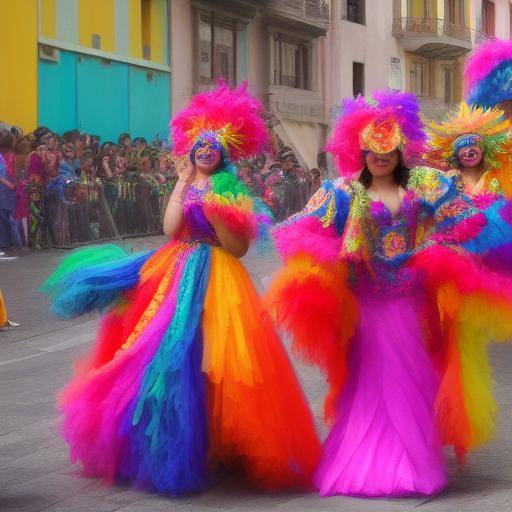 The Spring Carnival: Colorful festivals and parades