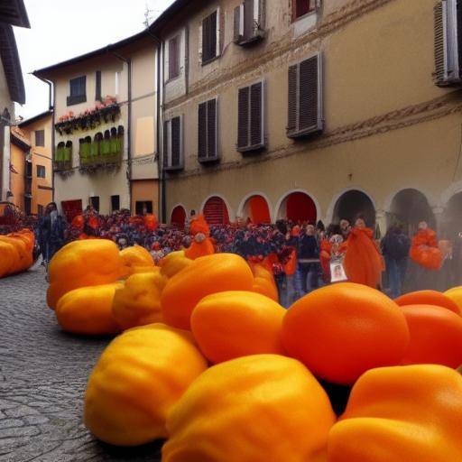 Carnevale di Ivrea: La bataille italienne des oranges