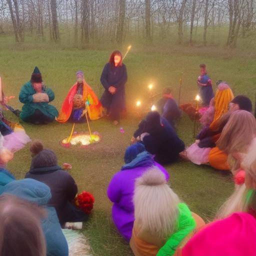 De viering van het Imbolc-festival: rituelen van zuivering en vruchtbaarheid