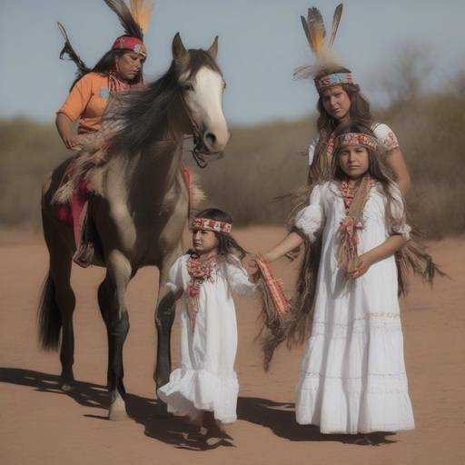 La cérémonie des flèches Apache: de fille à femme