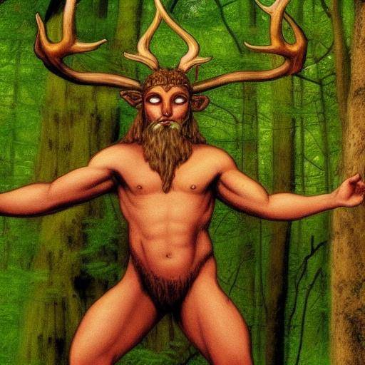 Cernunnos: The Horned God of the Forests