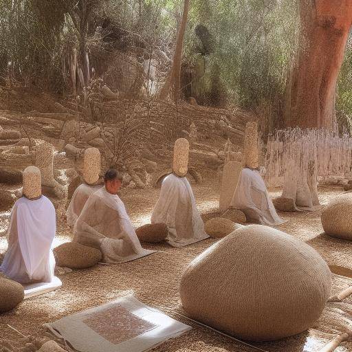 De verbinding met de natuur in sjamanistische rituelen