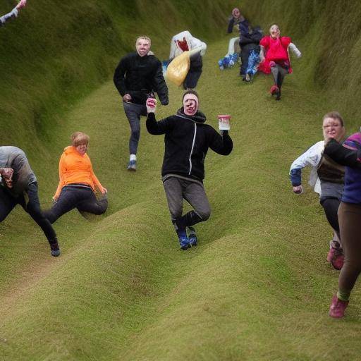 Rolamento de queijo Cooper's Hill: perseguindo queijo na Inglaterra