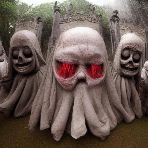 El festival de los fantasmas hambrientos en China