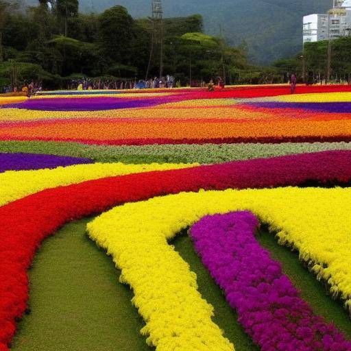 A festa das flores na Colômbia: cor e tradição