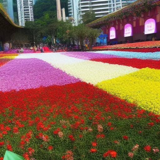 El Festival de las Flores en Medellín: Un espectáculo colorido