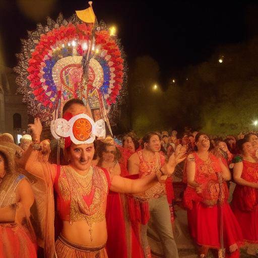 El festival de Navaratri: Nueve noches de celebración hindú