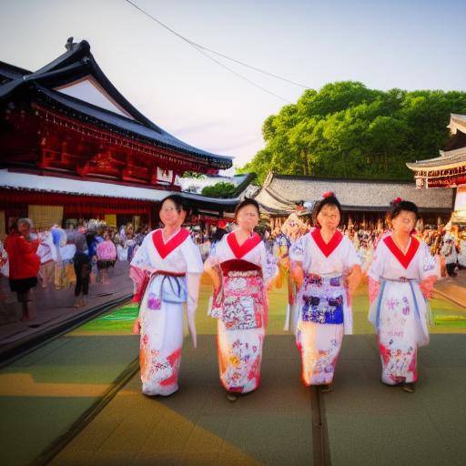 The summer festival in Japan: Obon and traditions