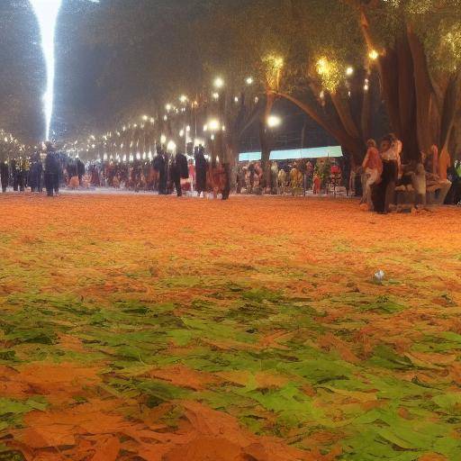 The most picturesque fallen leaf festivals