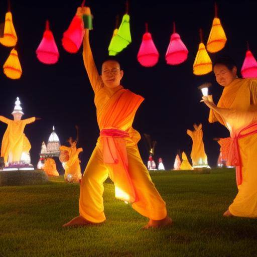 O Festival de Wesak: celebração budista na Ásia