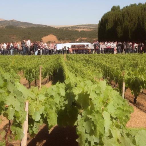 O festival da colheita do vinho: Colheita em Espanha