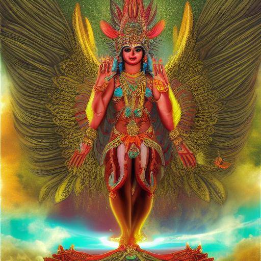 Garuda: De goddelijke vogelberg van Vishnu