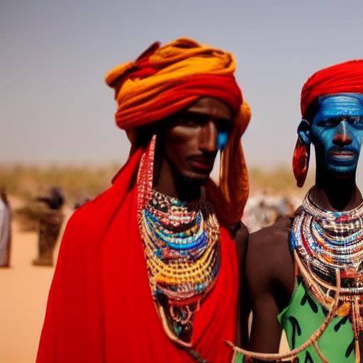 Gerewol: Het Wodaabe-festival van mannelijke schoonheid