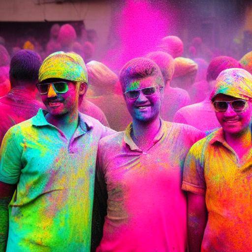 Holi: la fête des couleurs en Inde