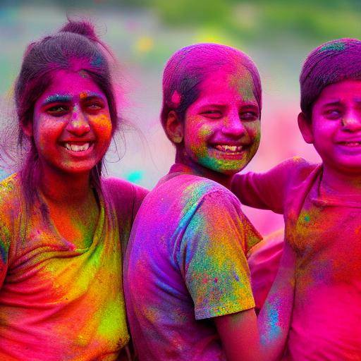 Holi Hai: le printemps indien éclatant de couleurs