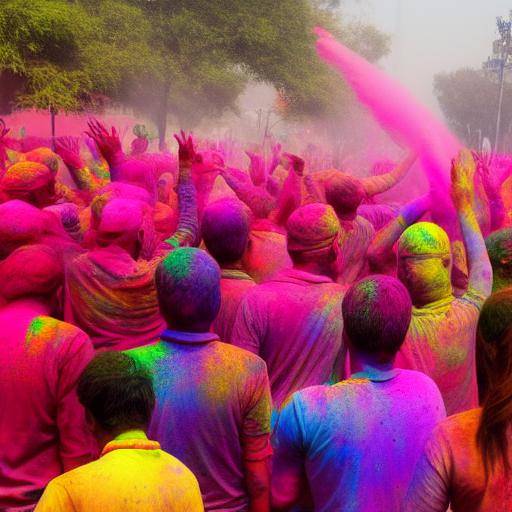 Holi en Inde: Fête des couleurs et de la joie