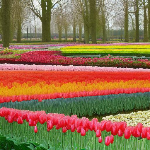 Keukenhof: le plus grand jardin de tulipes au monde