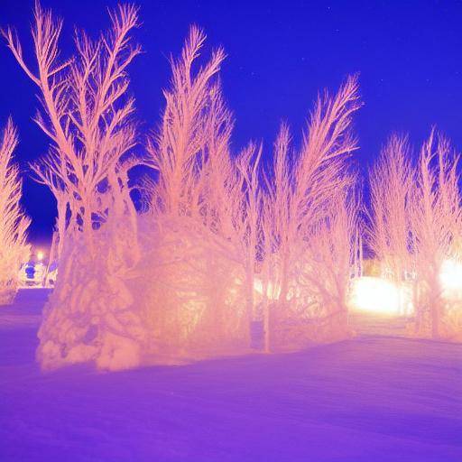 Kiruna Snow Festival: l'art arctique sous les aurores boréales