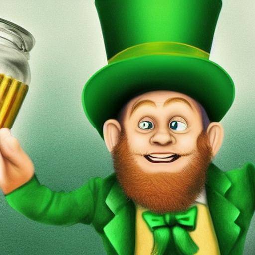 Leprechaun: The Irish Leprechaun and his Pot of Gold