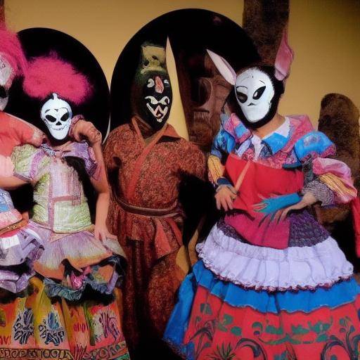 Máscaras no folclore e na cultura asiática