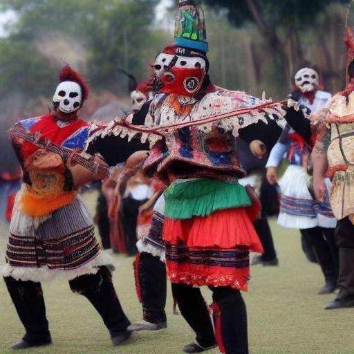 The use of masks in South American folklore and culture