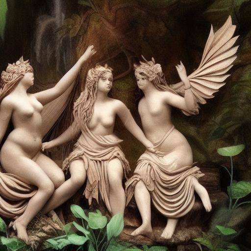 Las ninfas: Espíritus de la naturaleza en la mitología