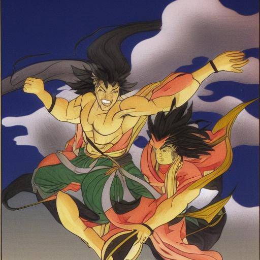 Raijin y Fujin: Los Dioses del Trueno y el Viento