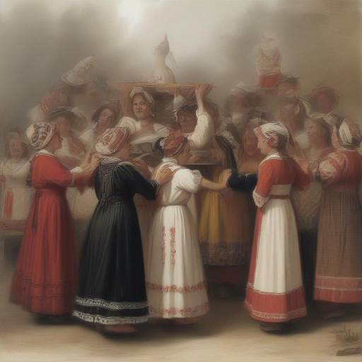 Rituales y ceremonias en el folklore europeo