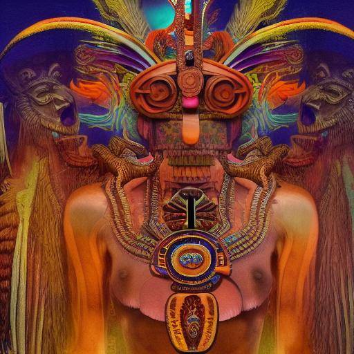 Mythical beings from Aztec mythology: An ancestral journey