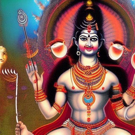 Shiva: de God van vernietiging en kosmische dans