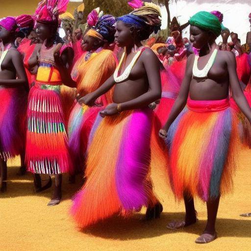 O simbolismo das cores no folclore africano