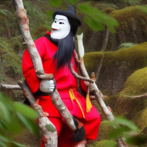 O Tengu: Os Goblins da Montanha Japoneses