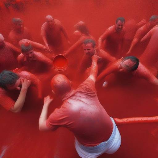 La Tomatina: La Batalla Roja que Tiñe Buñol