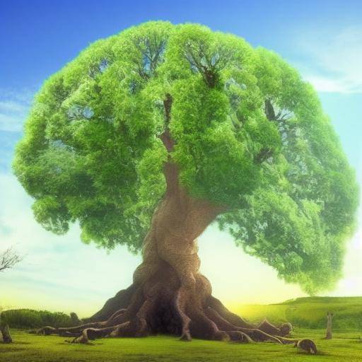 Yggdrasil: l'arbre du monde qui soutient les neuf royaumes